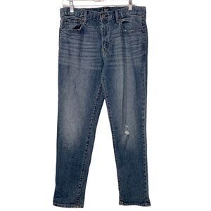 Gap Best Girlfriend Distressed Jeans denim women’s 28 measures 32 waist